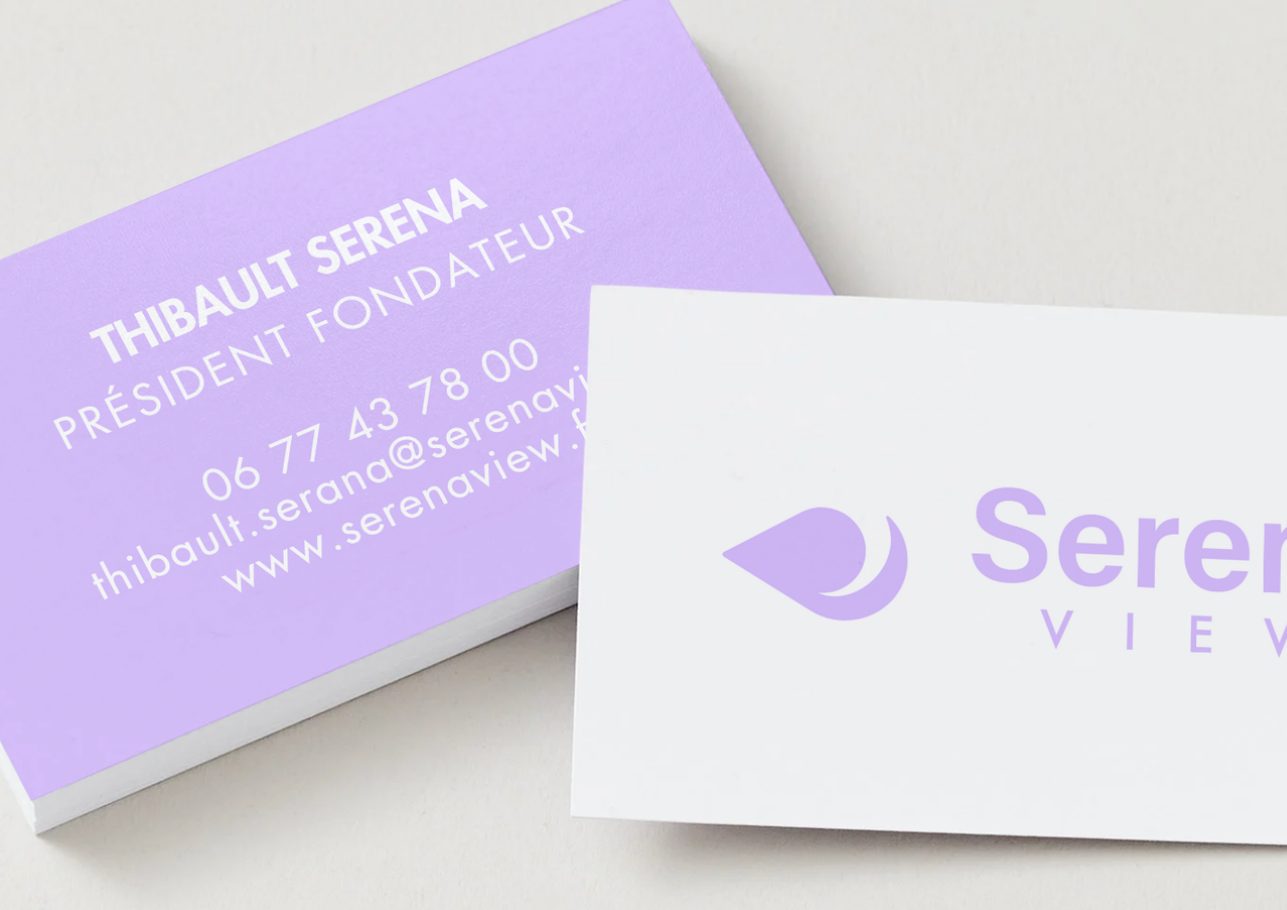 Cartes de visite Serena View